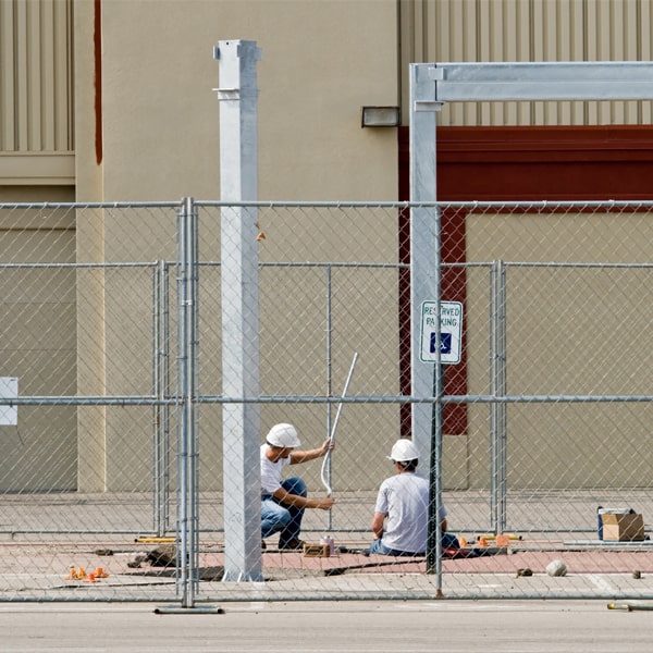 how much time can i rent the temporary fence for my construction site or event in Loma Linda